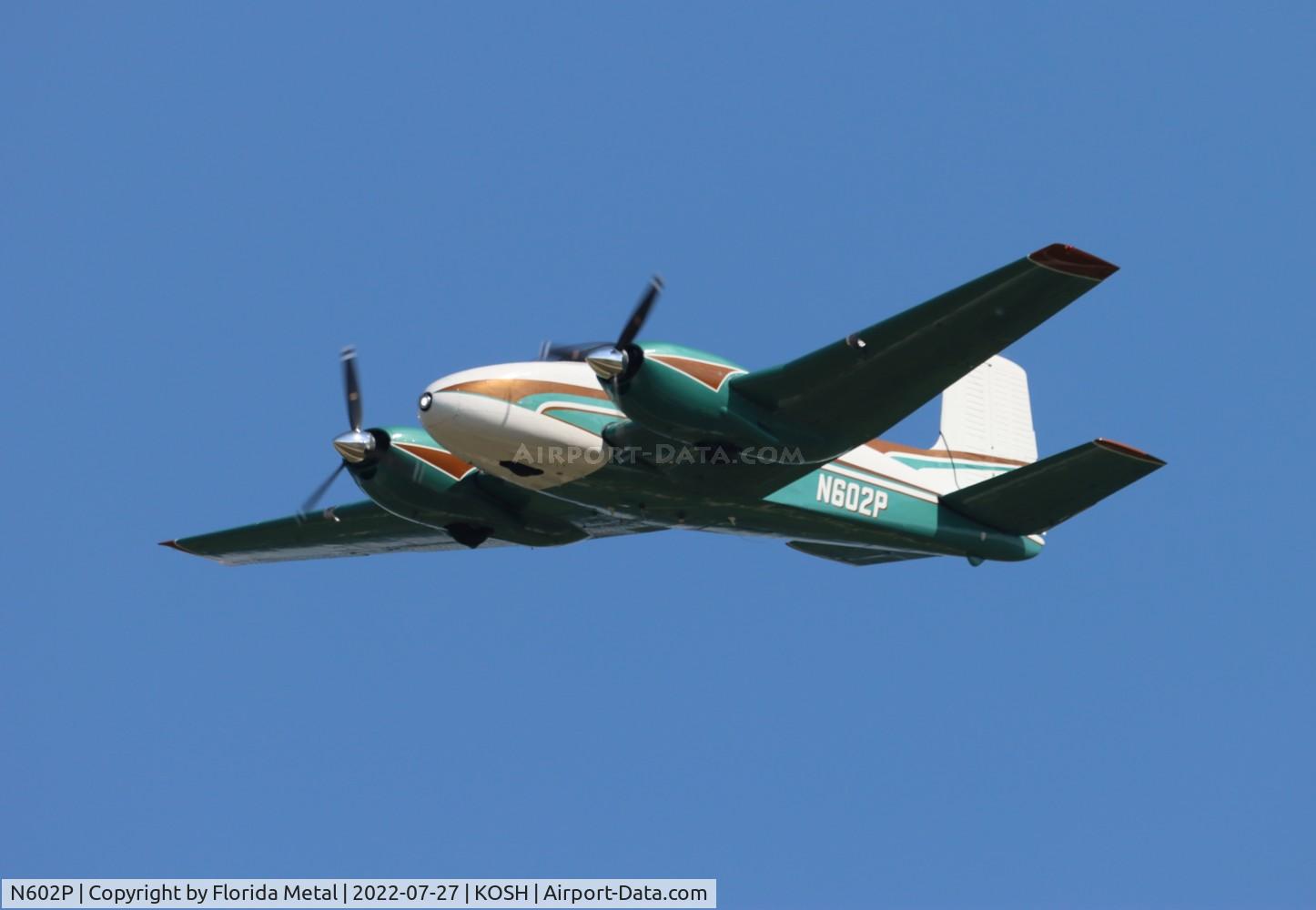 N602P, 1959 Beech D50B Twin Bonanza C/N DH-224, OSH 2022