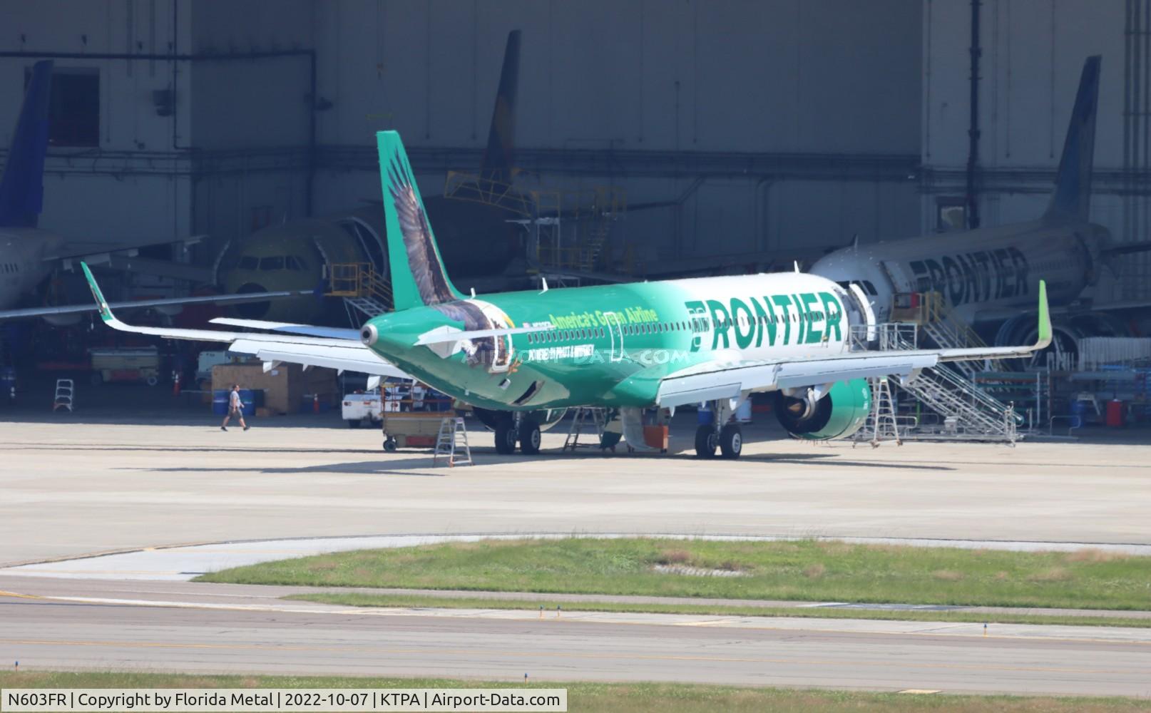 N603FR, 2022 Airbus A321-271NX C/N 11032, Frederick