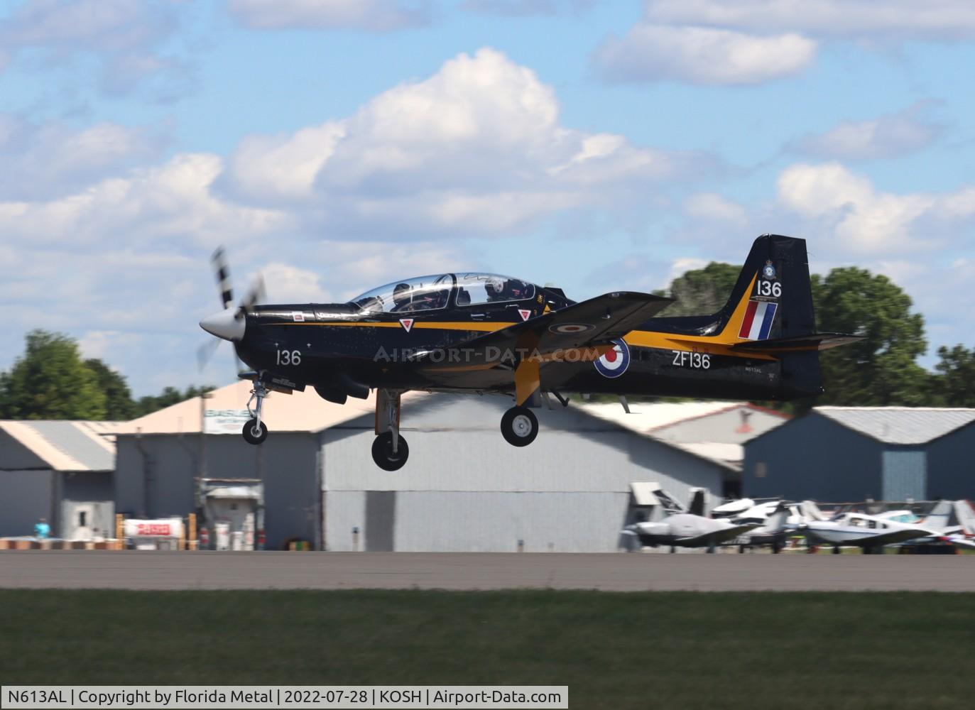N613AL, 1990 Short S-312 Tucano T1 C/N S2.T2, OSH 2022