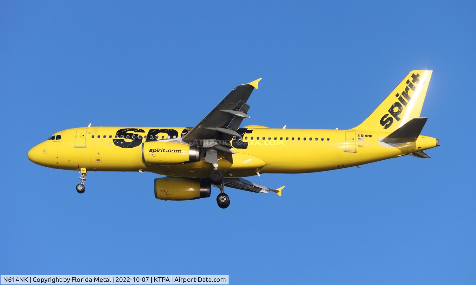 N614NK, 2012 Airbus A320-232 C/N 5132, TPA 2022