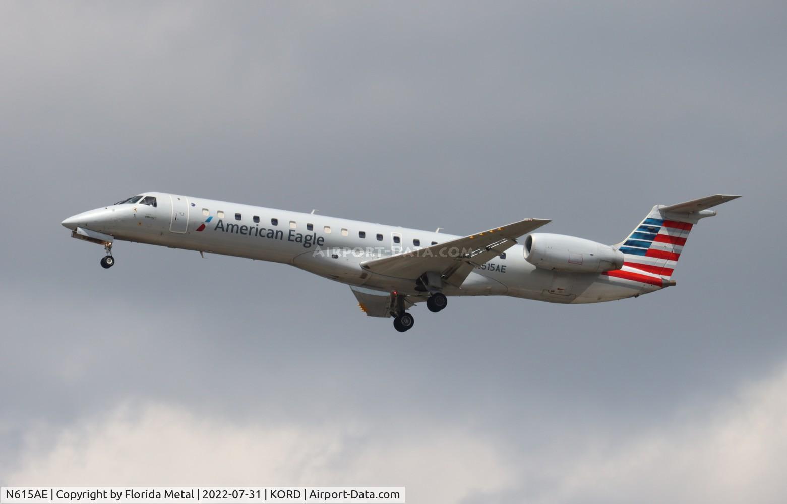 N615AE, 1998 Embraer ERJ-145LR (EMB-145LR) C/N 145087, ORD 2022
