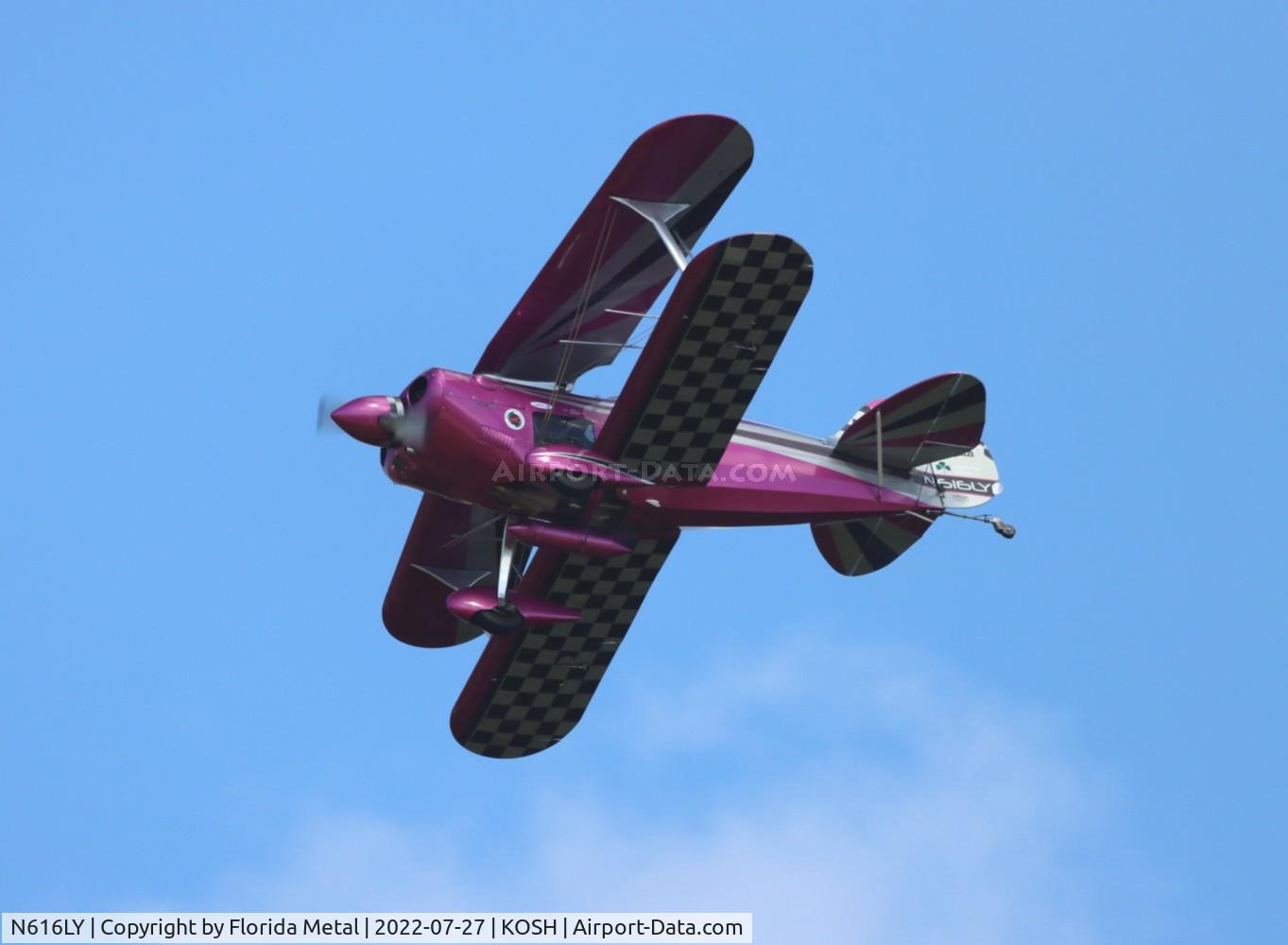 N616LY, 1980 Pitts S-1S Special C/N J-B-2, OSH 2022
