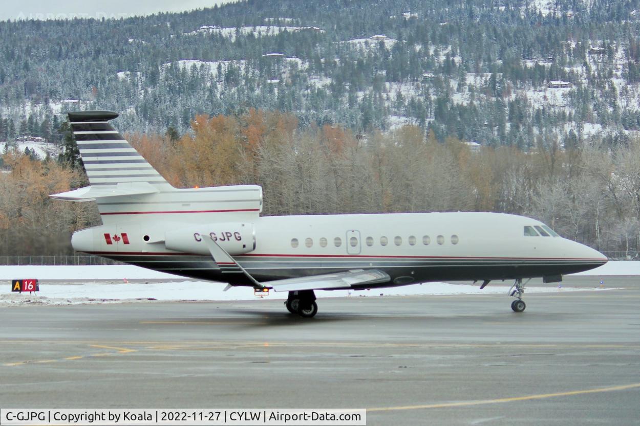 C-GJPG, 1992 Dassault Falcon 900B C/N 110, Departure to Pensacola (PNS, FL).