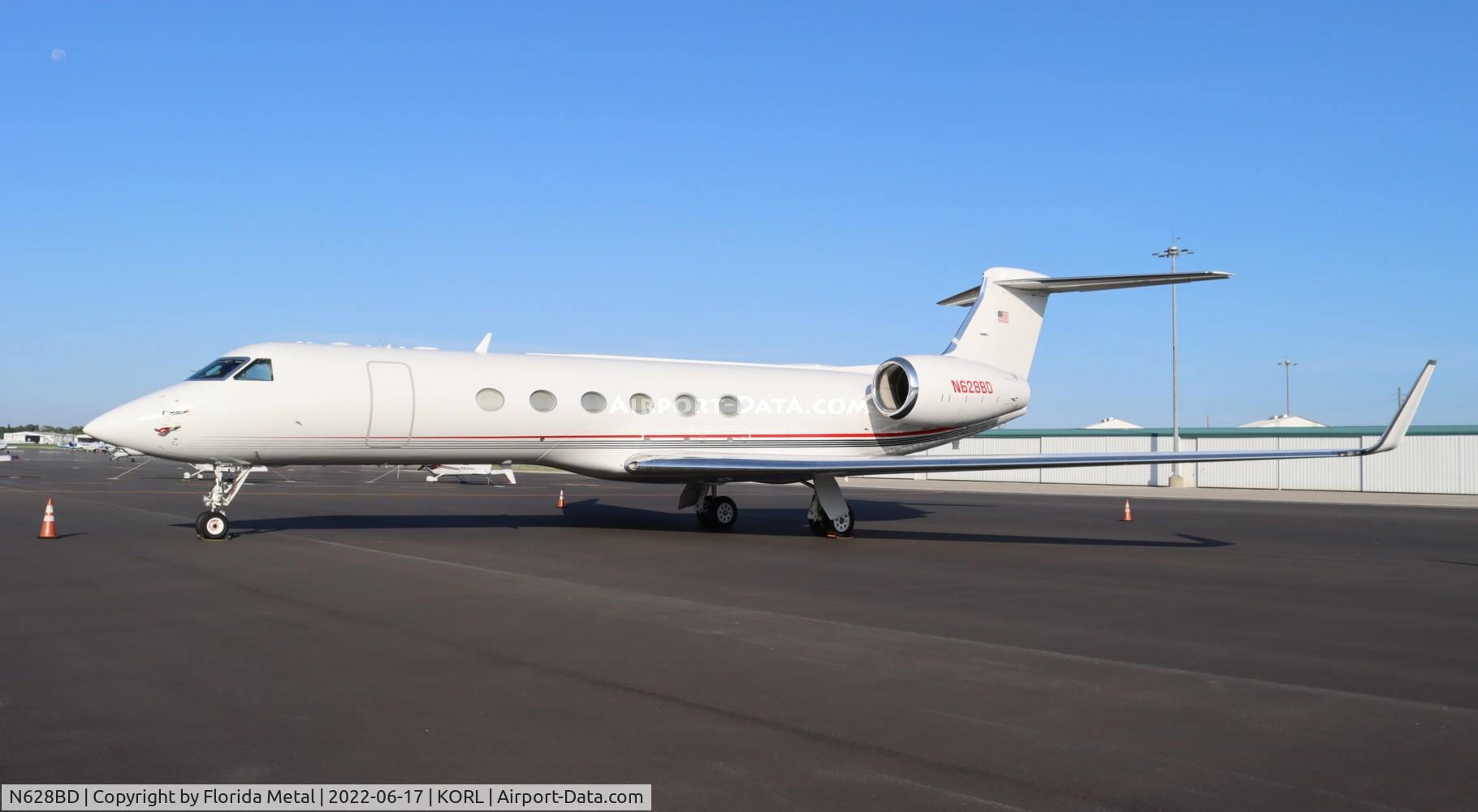 N628BD, 2001 Gulfstream Aerospace G-V C/N 628, ORL 2022
