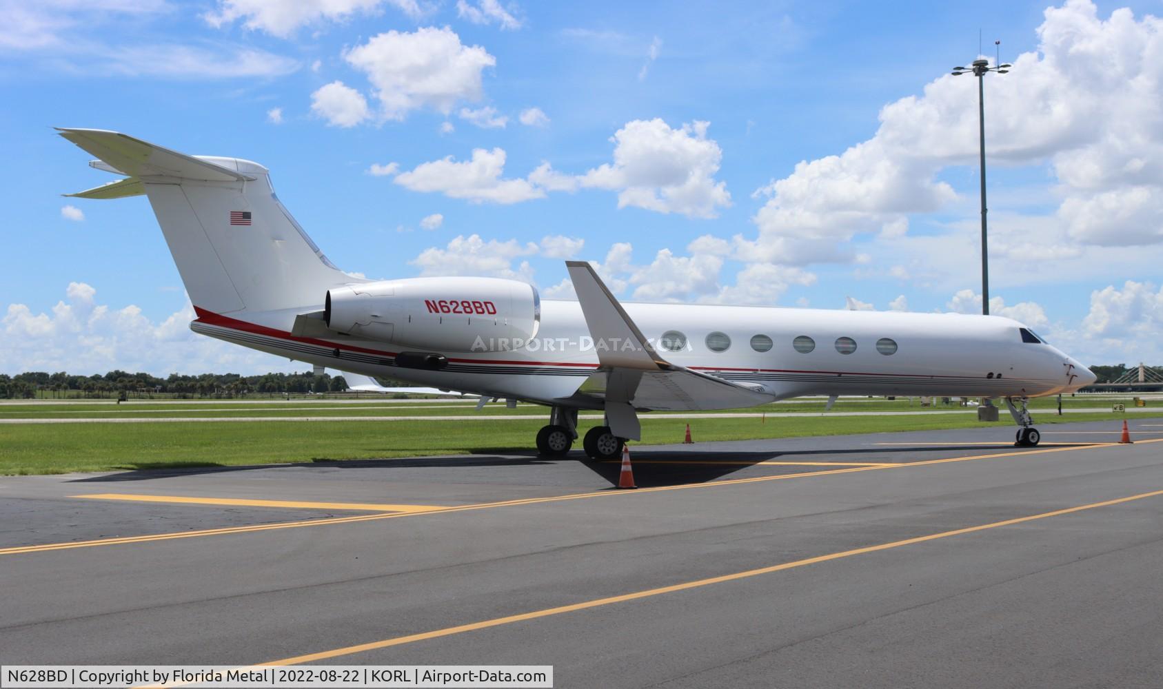 N628BD, 2001 Gulfstream Aerospace G-V C/N 628, ORL 2022