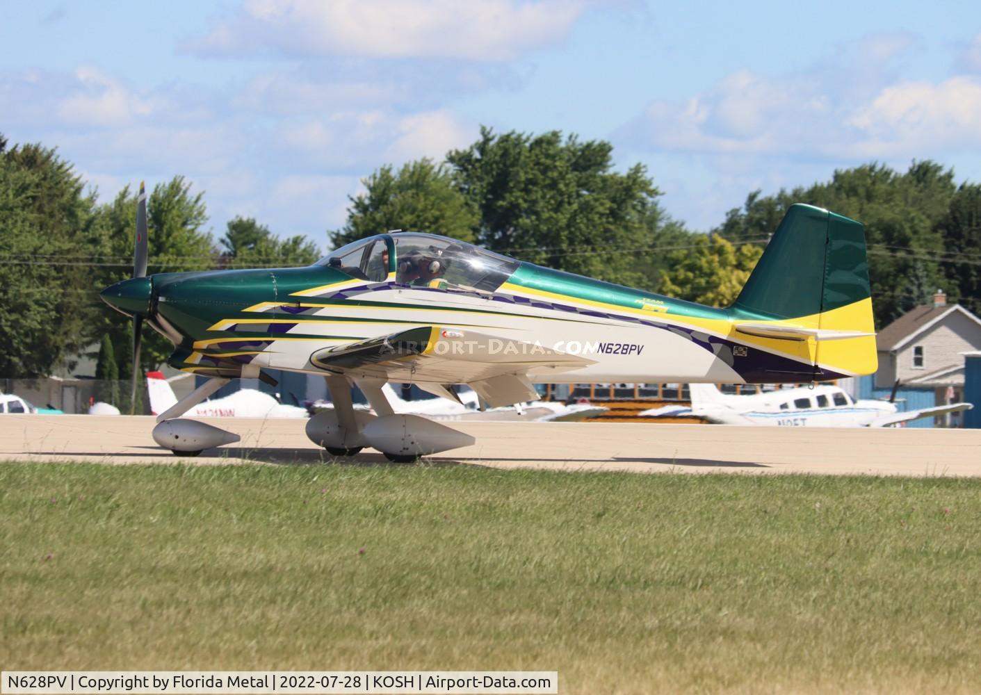 N628PV, 2000 Vans RV-6A C/N 24279, OSH 2022