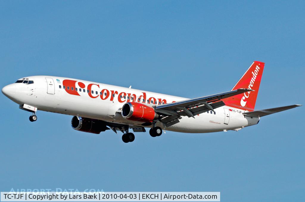 TC-TJF, 1993 Boeing 737-4Y0 C/N 26078, RWY22L