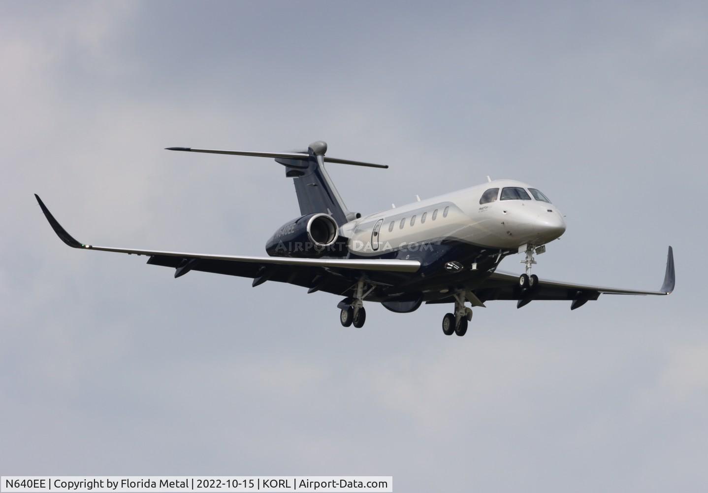N640EE, 2021 Embraer EMB-550 (Praetor 600) C/N 55020140, Praetor 600