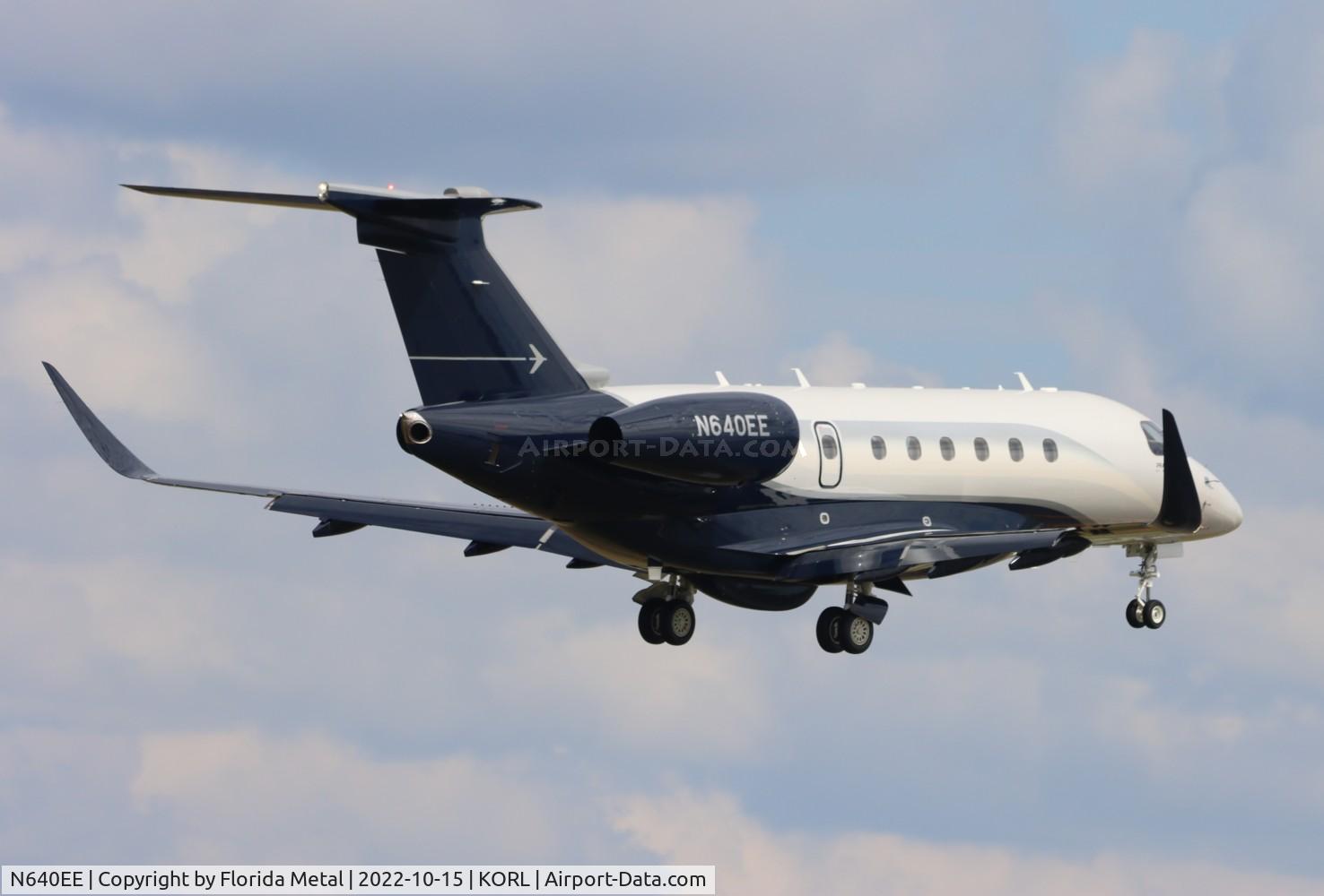 N640EE, 2021 Embraer EMB-550 (Praetor 600) C/N 55020140, NBAA 2022