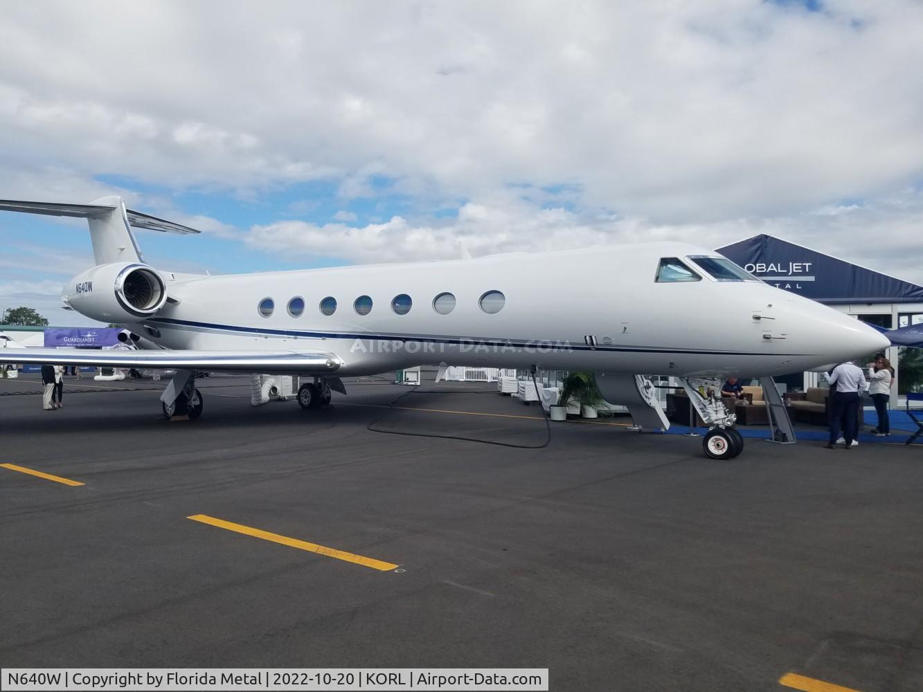 N640W, 2013 Gulfstream GV-SP (G550) C/N 5416, Former US Coast Guard C-37B, now in civilian hands NBAA 2022