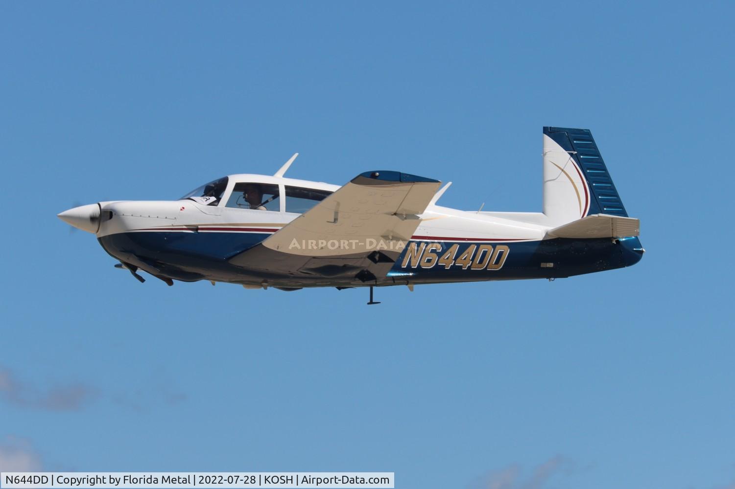 N644DD, 1978 Mooney M20J 201 C/N 24-0664, OSH 2022