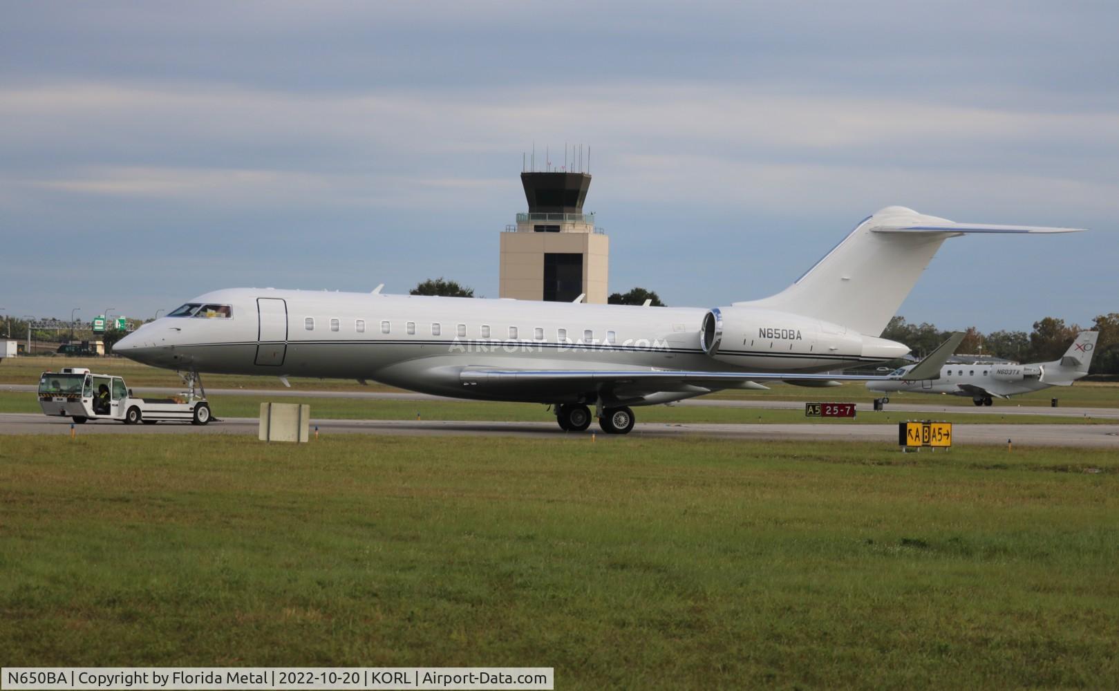 N650BA, 2022 Bombardier Global 6500 C/N 60055, Global 6500