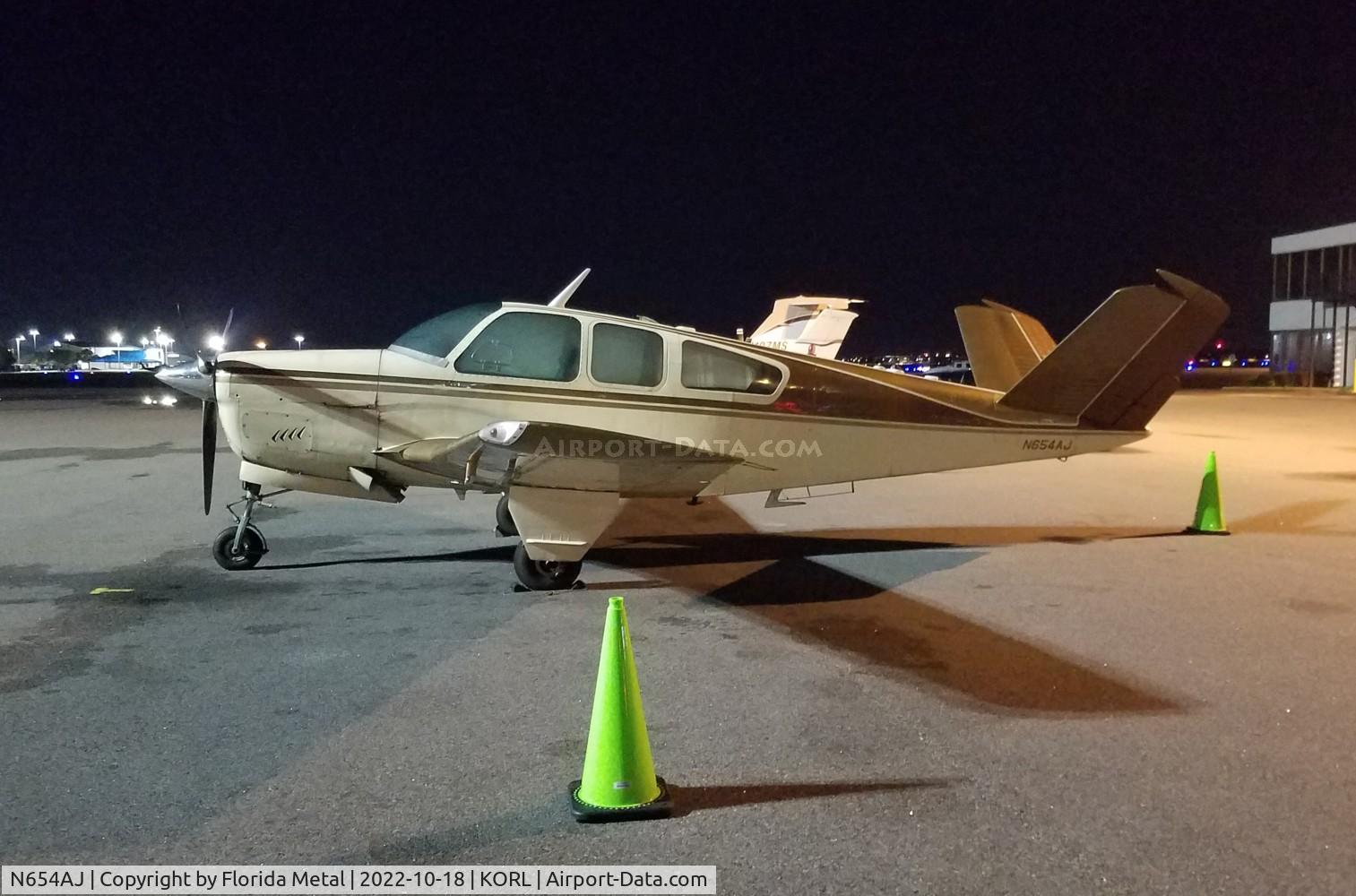 N654AJ, 1964 Beech S35 Bonanza C/N D-7474, Bonanza 35