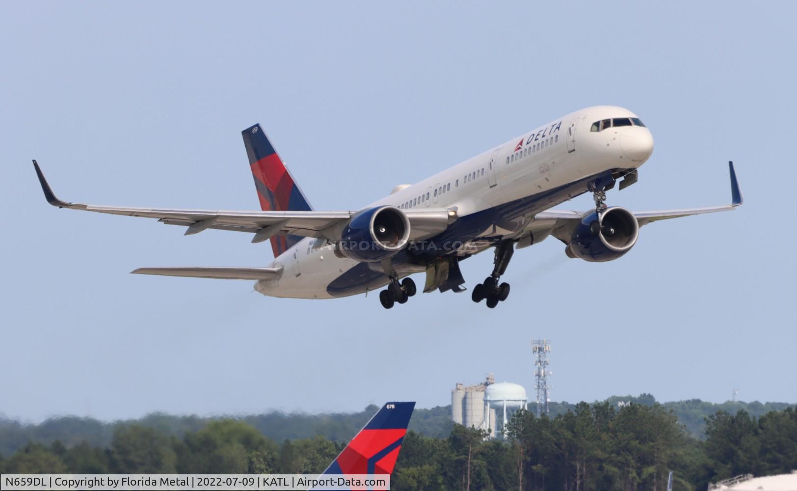 N659DL, 1990 Boeing 757-232 C/N 24421, ATL 2022