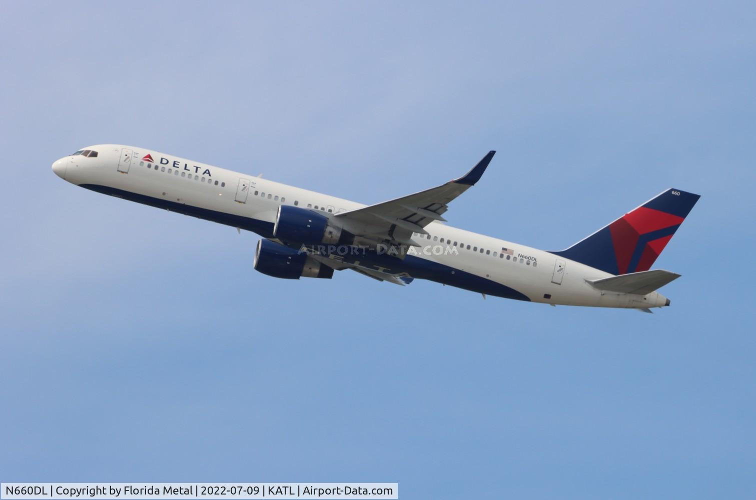 N660DL, 1990 Boeing 757-232 C/N 24422, ATL 2022