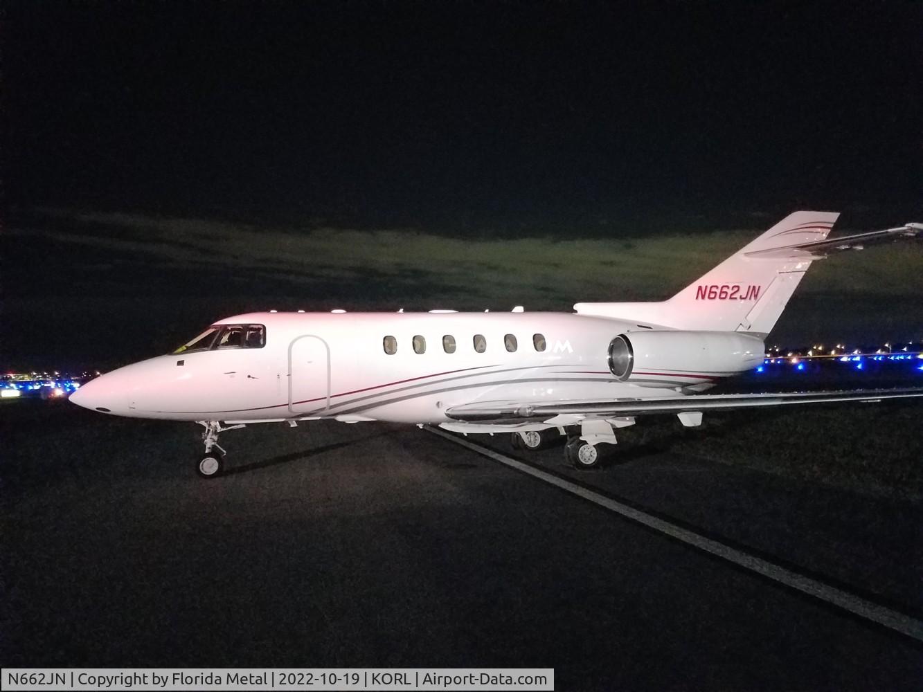 N662JN, 2007 Hawker Beechcraft Hawker 850XP C/N 258837, NBAA 2022