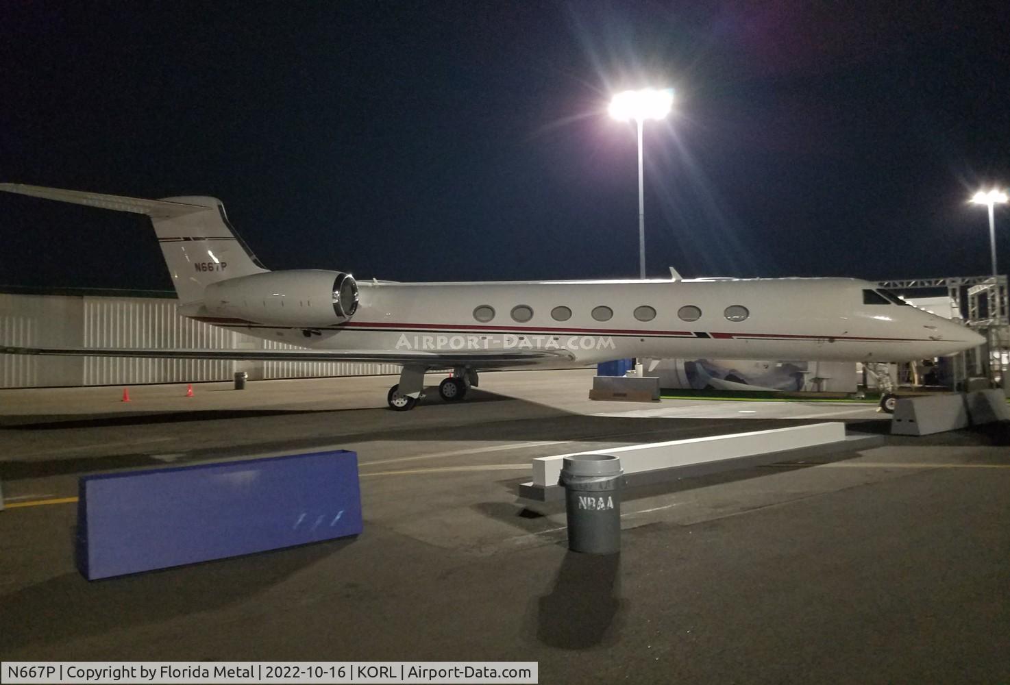 N667P, 2015 Gulfstream GV-SP (G550) C/N 5502, NBAA 2022