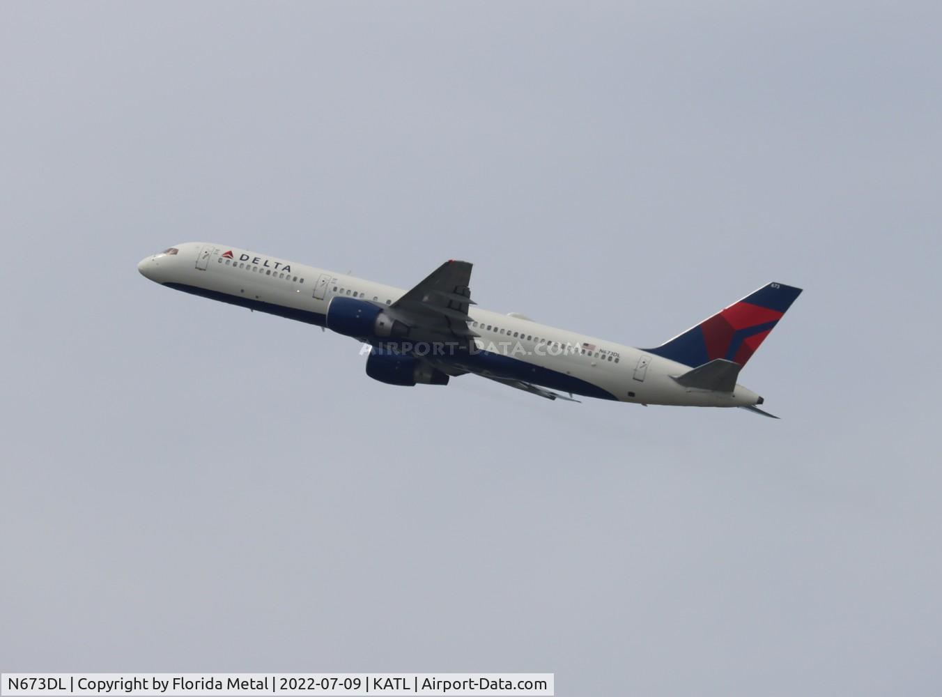 N673DL, 1992 Boeing 757-232 C/N 25978, ATL 2022