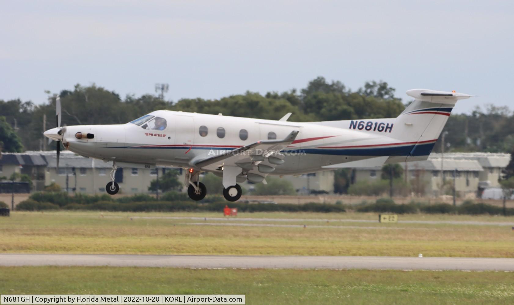 N681GH, 2005 Pilatus PC-12/45 C/N 681, NBAA 2022
