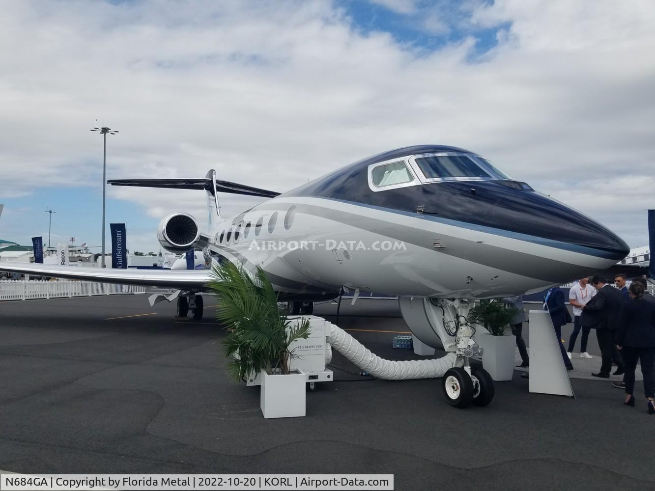 N684GA, 2022 Gulfstream GVII -G600 C/N 73084, NBAA 2022