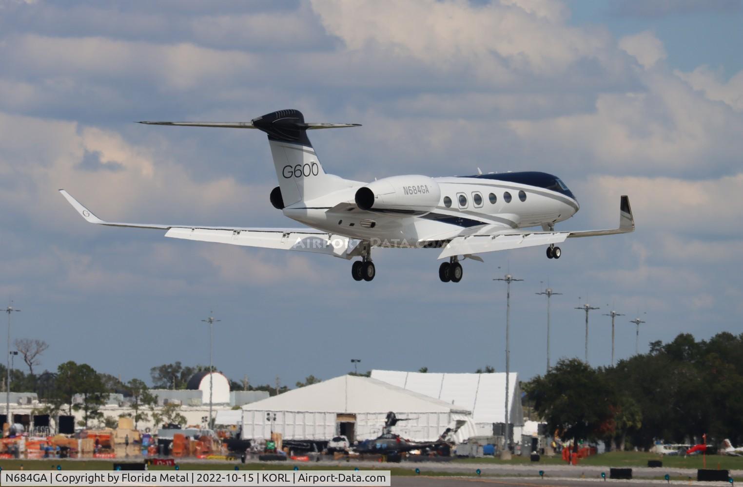 N684GA, 2022 Gulfstream GVII -G600 C/N 73084, NBAA 2022