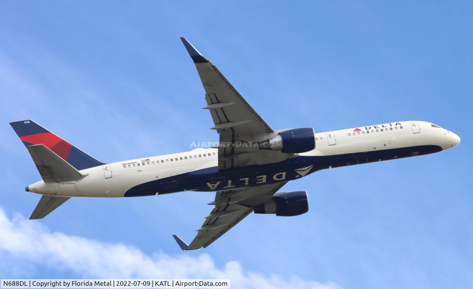 N688DL, 1998 Boeing 757-232 C/N 27587, ATL 2022