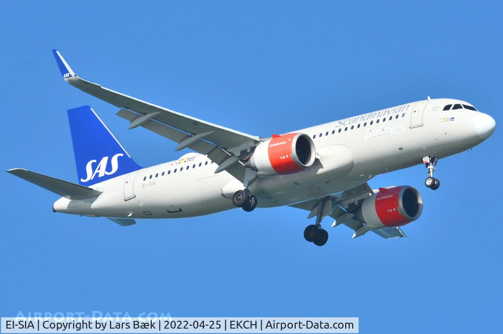 EI-SIA, 2017 Airbus A320-251N C/N 7897, RWY04L from Kongelundsfortet
