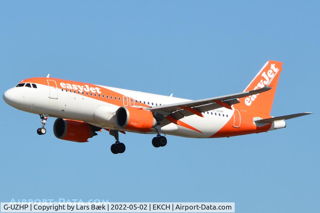 G-UZHP, 2018 Airbus A320-251N C/N 8433, RWY22L
