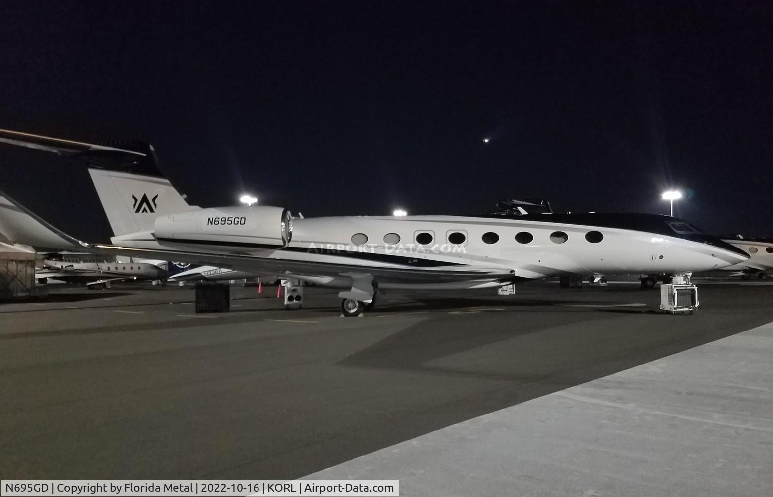 N695GD, 2022 Gulfstream GVI-G650ER C/N 6495, NBAA 2022