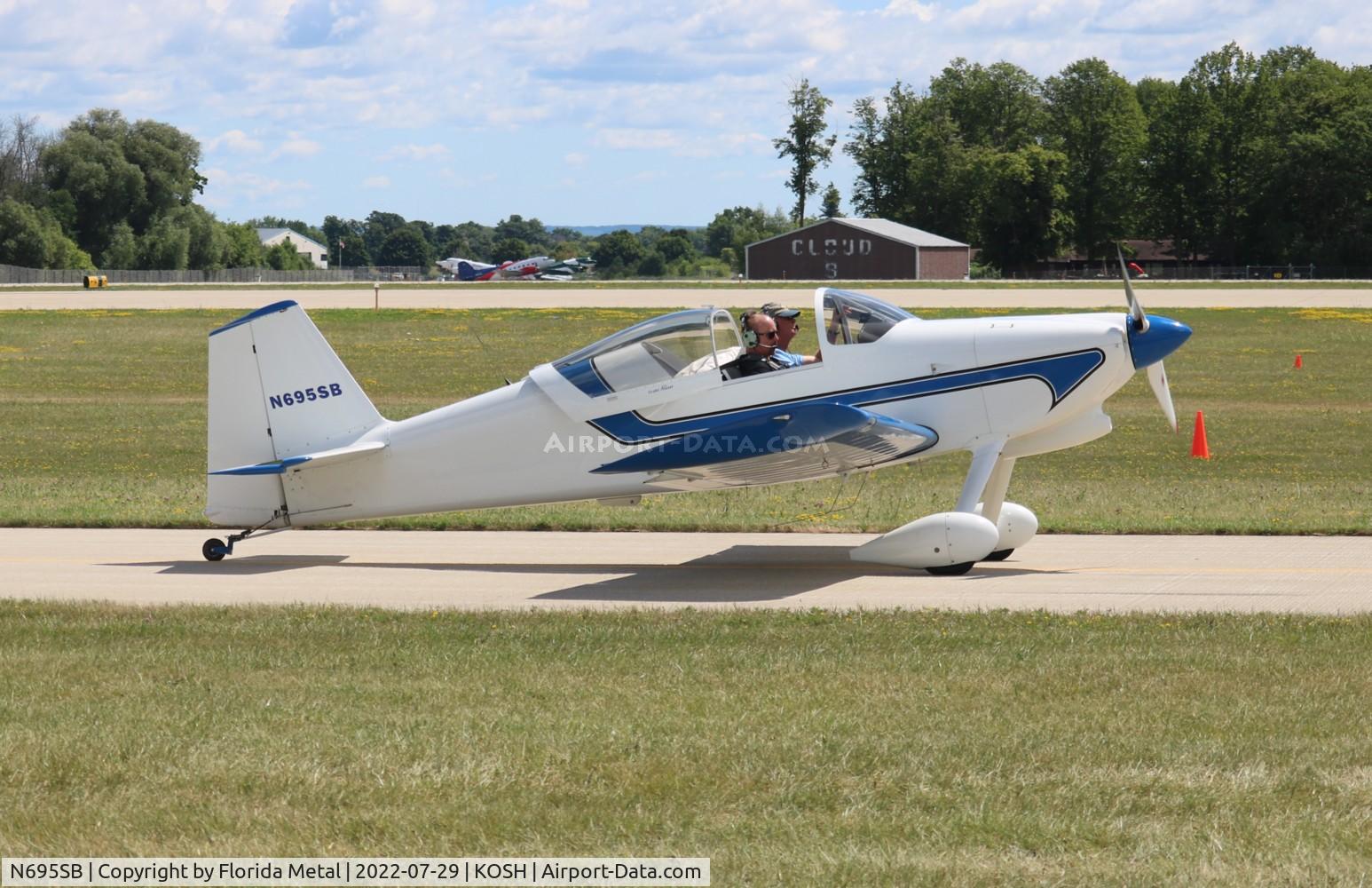 N695SB, Vans RV-6 C/N 24517, OSH 2022