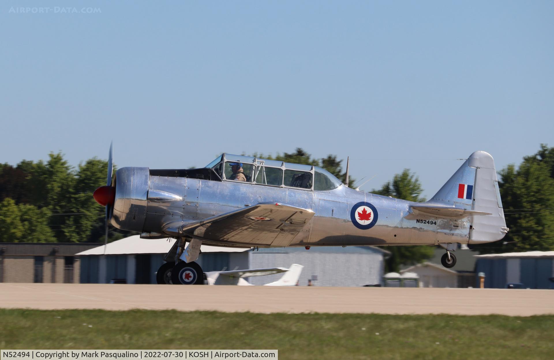 N52494, Canadian Car & Foundry Harvard MK IV C/N CCF4-387, Harvard MK IV