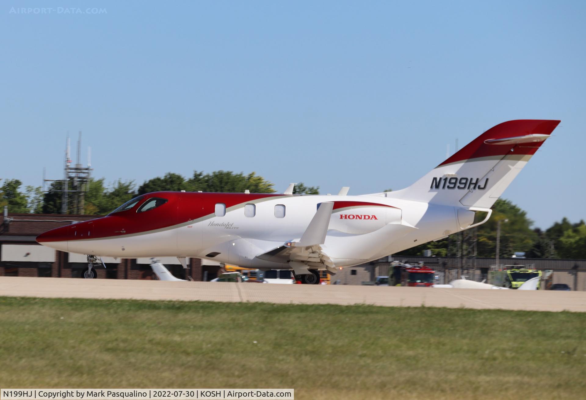 N199HJ, 2017 Honda HA-420 HondaJet C/N 42000055, Honda HA-420 HondaJet