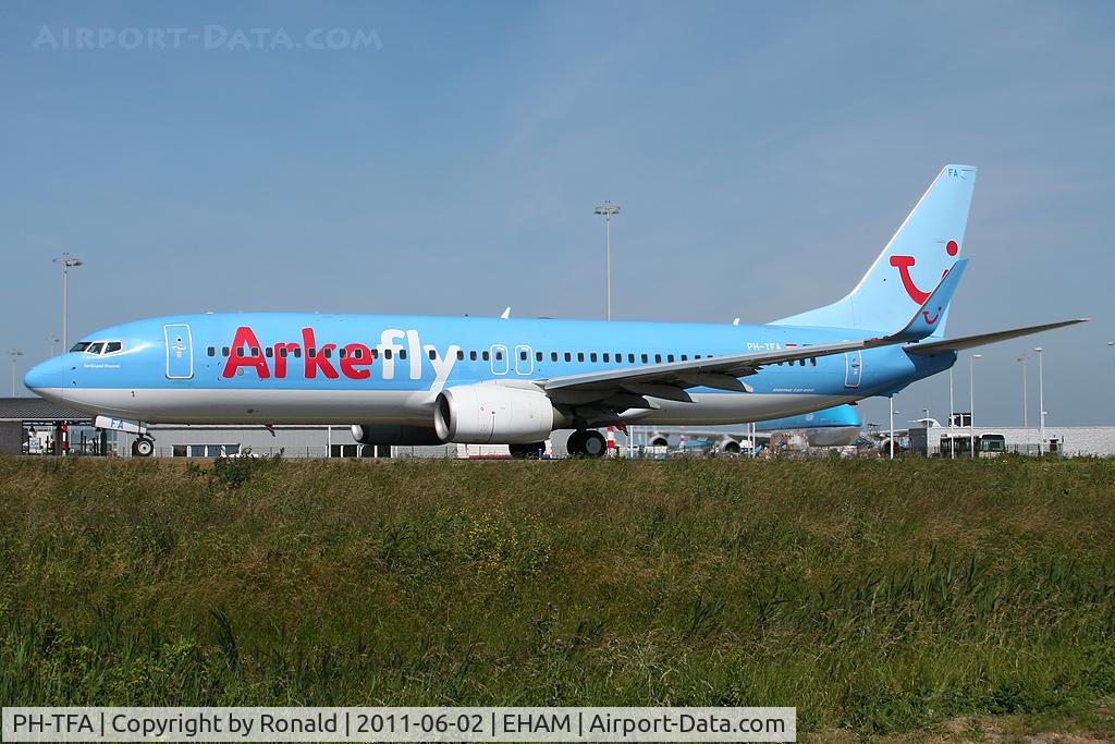 PH-TFA, 2007 Boeing 737-8K5 C/N 35100, at spl