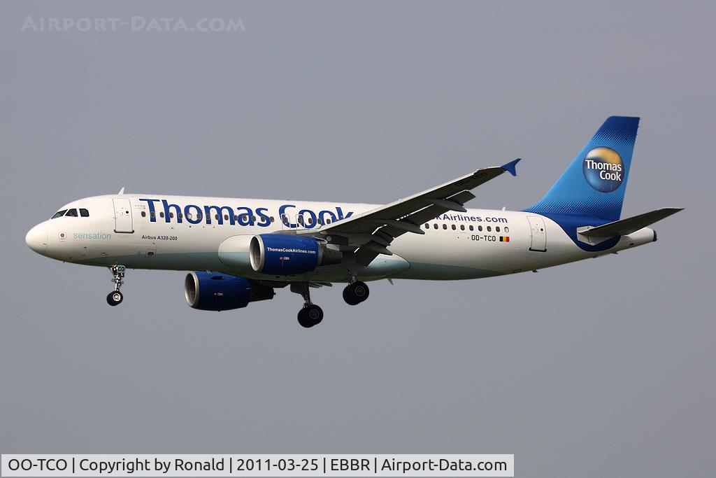 OO-TCO, 2000 Airbus A320-214 C/N 1306, at bru