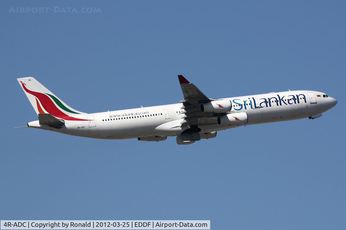 4R-ADC, Airbus A340-311 C/N 034, at fra