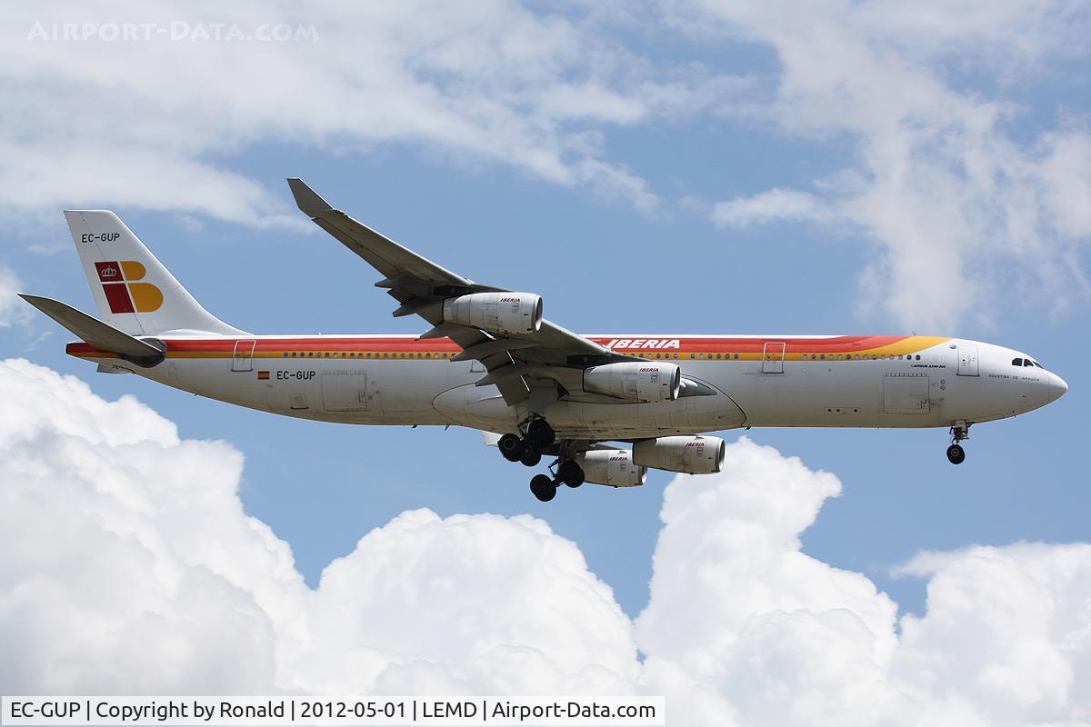 EC-GUP, 1998 Airbus A340-313X C/N 217, at mad