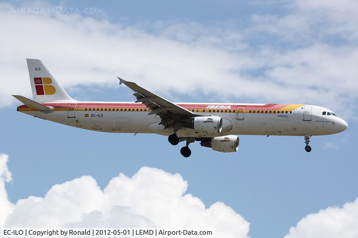 EC-ILO, 2002 Airbus A321-211 C/N 1681, at mad