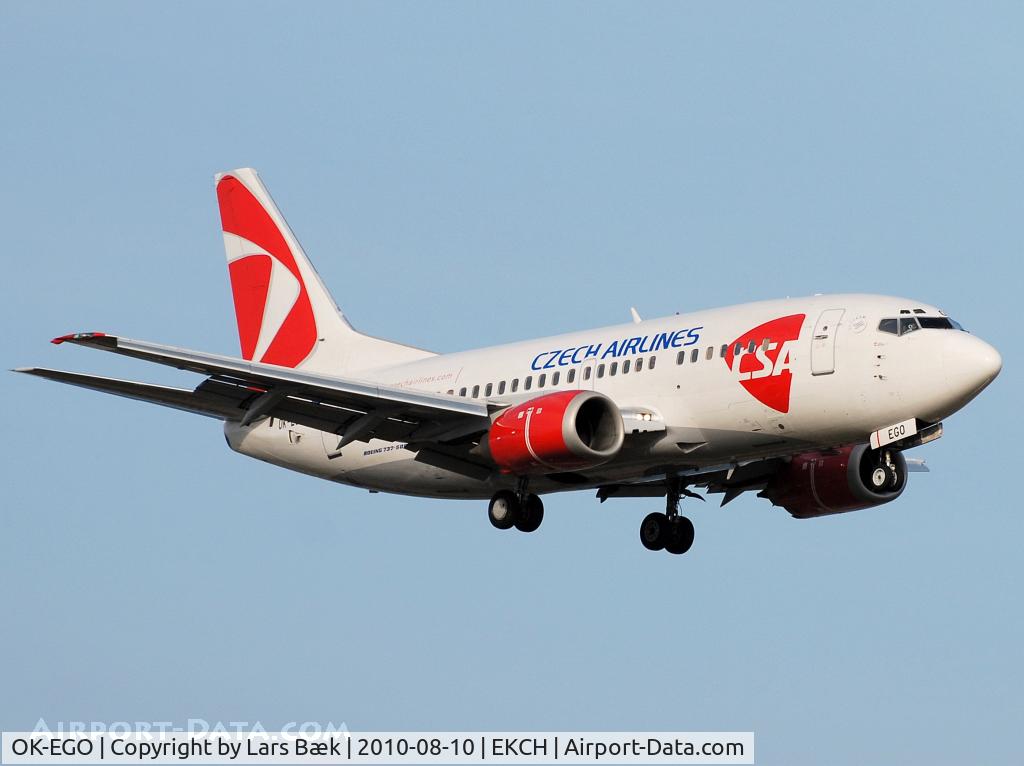 OK-EGO, 1999 Boeing 737-55S C/N 28475/3096, RWY04L