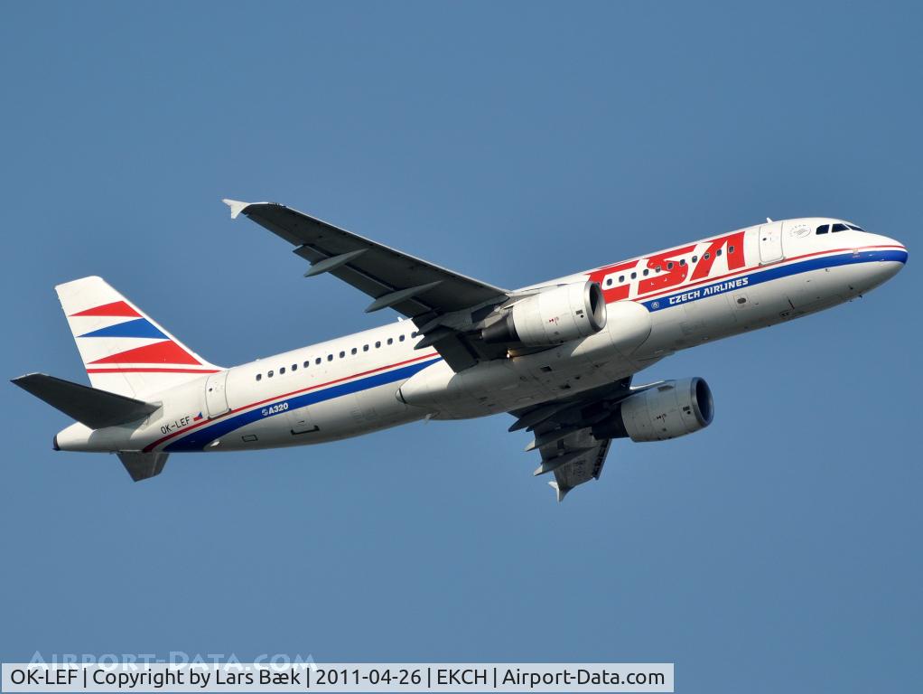 OK-LEF, 2006 Airbus A320-214 C/N 2758, RWY04R