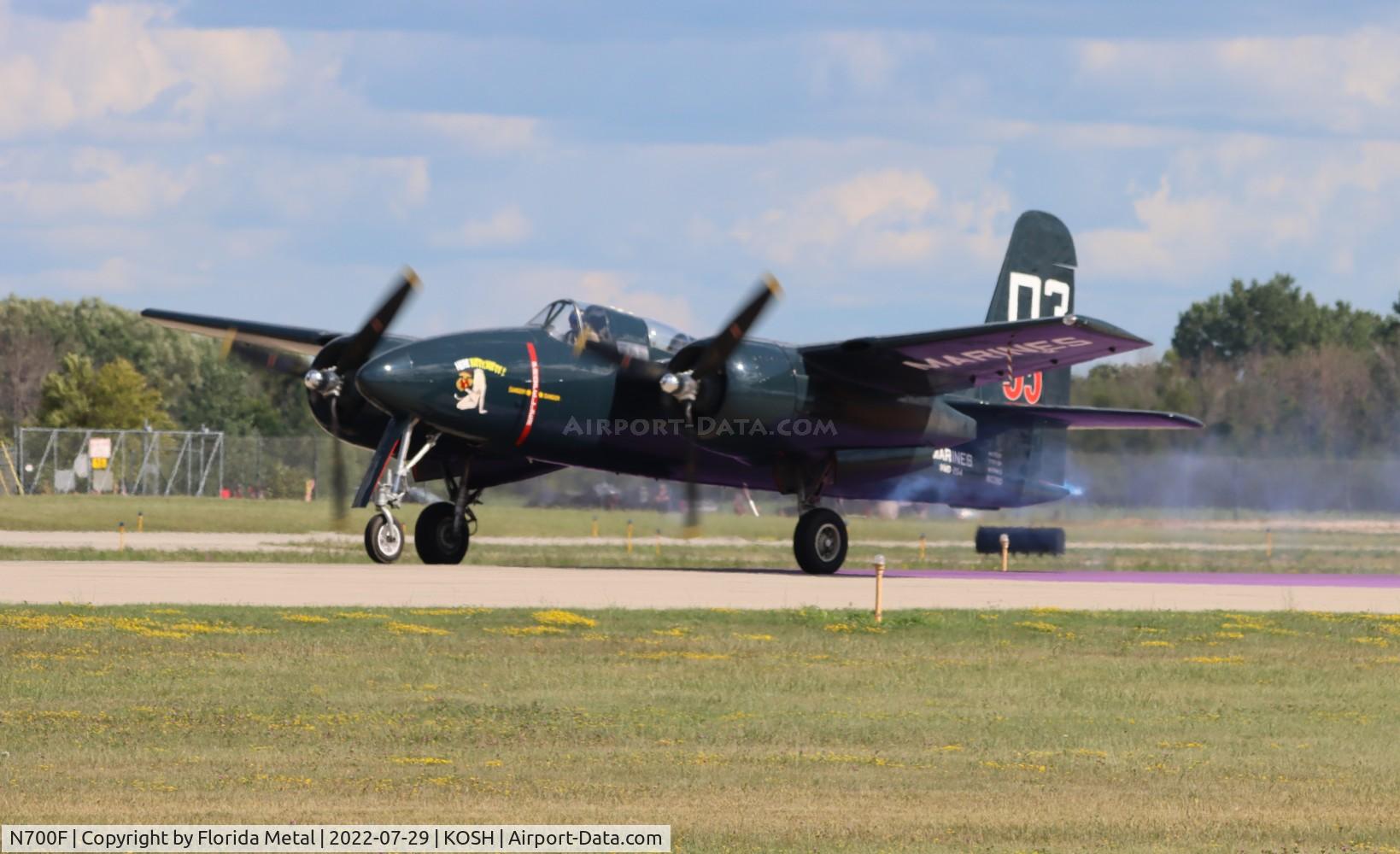 N700F, 1945 Grumman F7F-3 Tigercat C/N C.132, F7F-3 Tigercat
