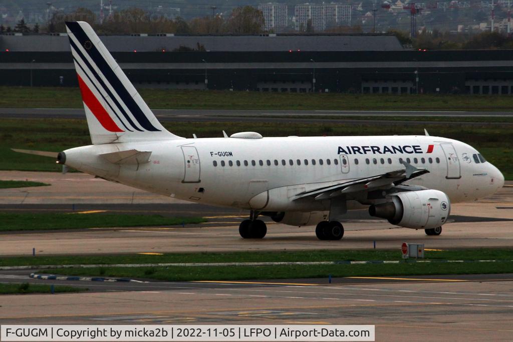 F-GUGM, 2006 Airbus A318-111 C/N 2750, Taxiing