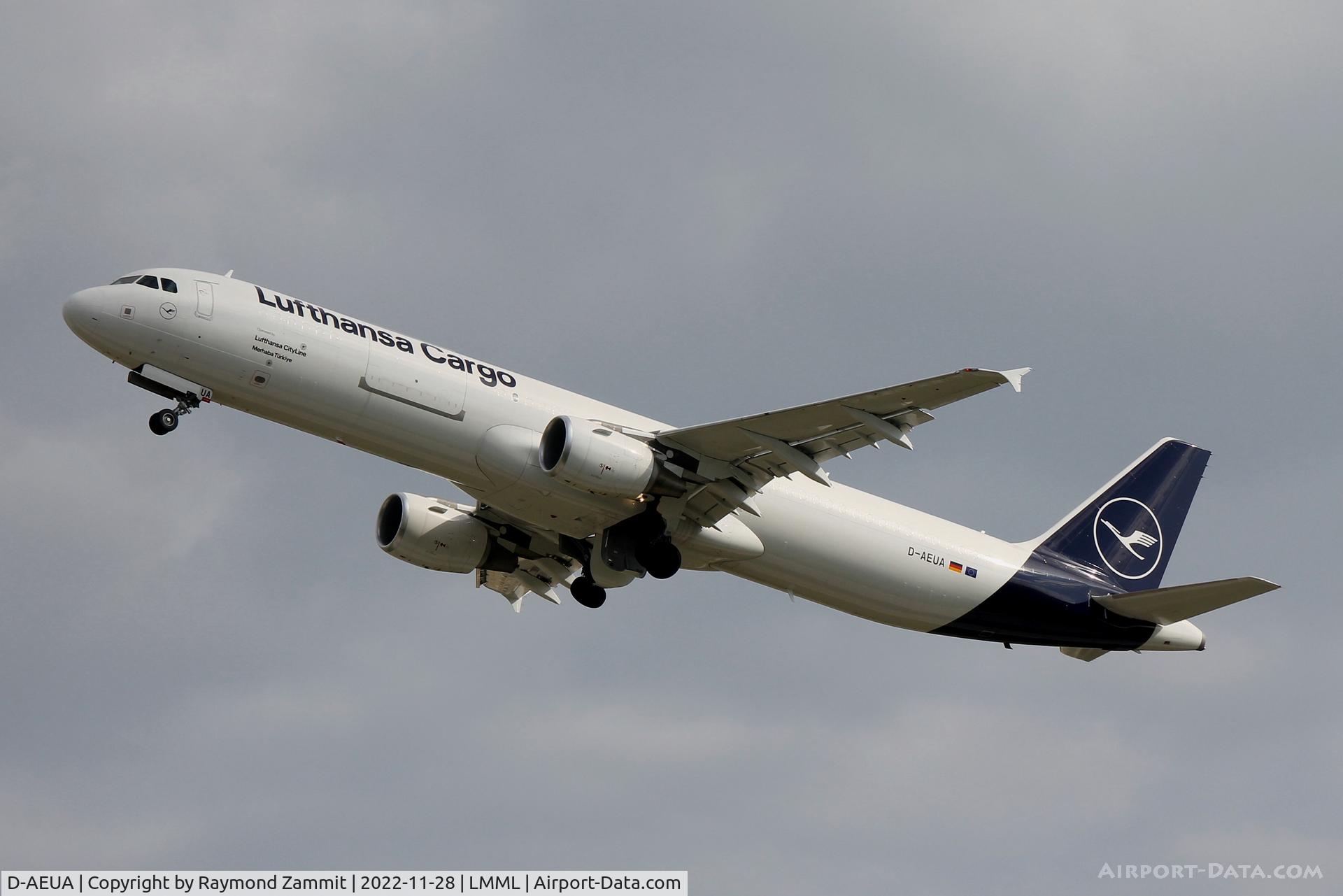 D-AEUA, 2003 Airbus A321-211 C/N 1988, A321 D-AEUA Lufthansa Cargo