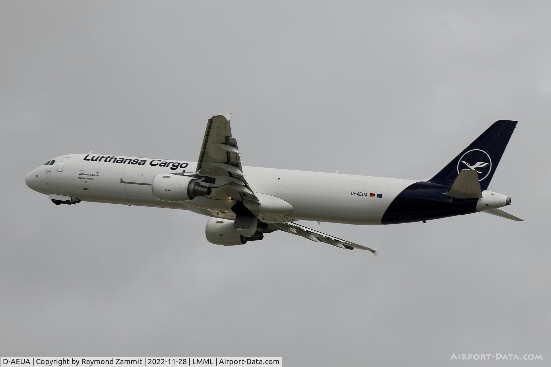 D-AEUA, 2003 Airbus A321-211 C/N 1988, A321 D-AEUA Lufthansa Cargo