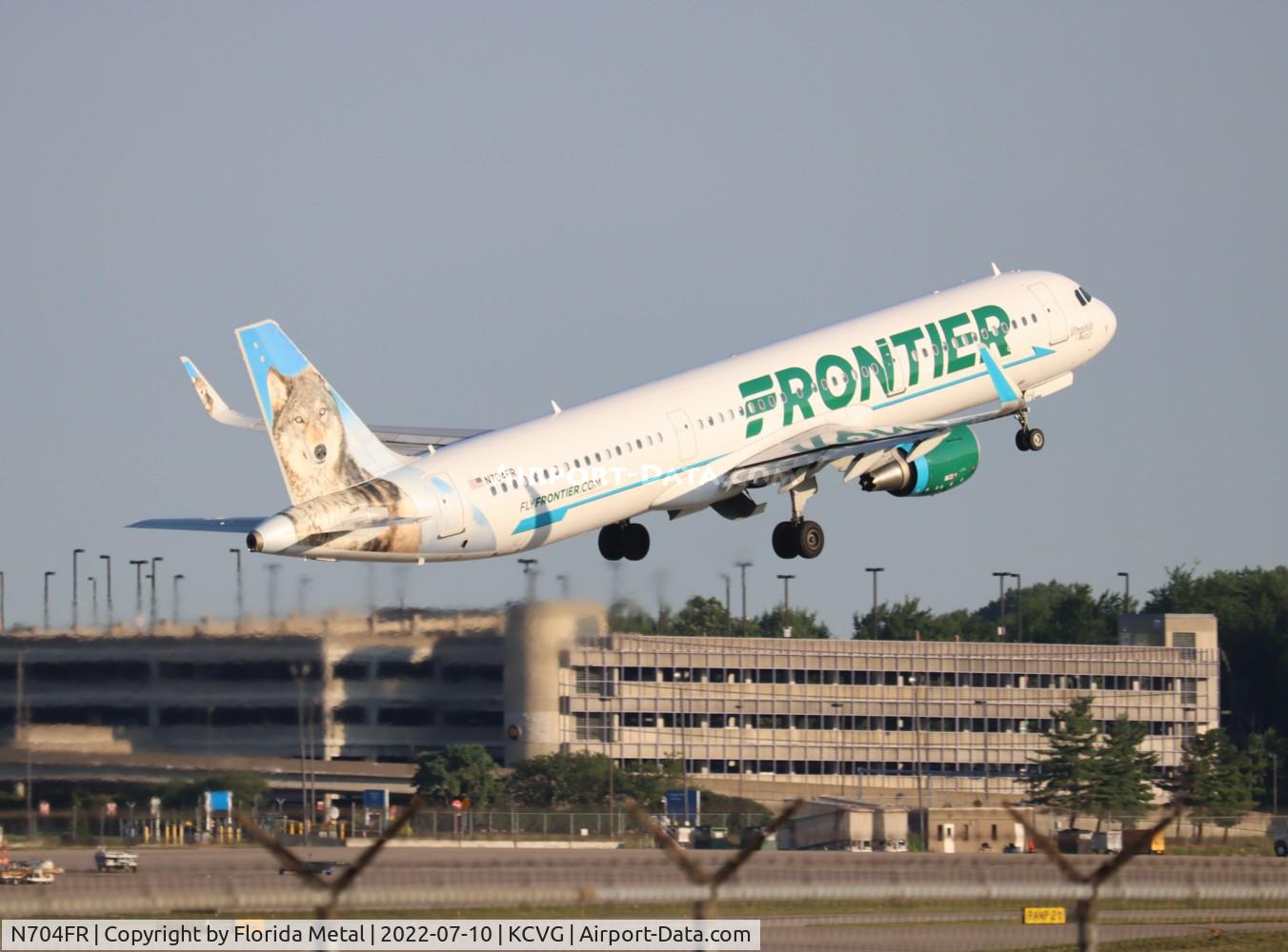 N704FR, 2015 Airbus A321-211 C/N 6845, CVG 2022