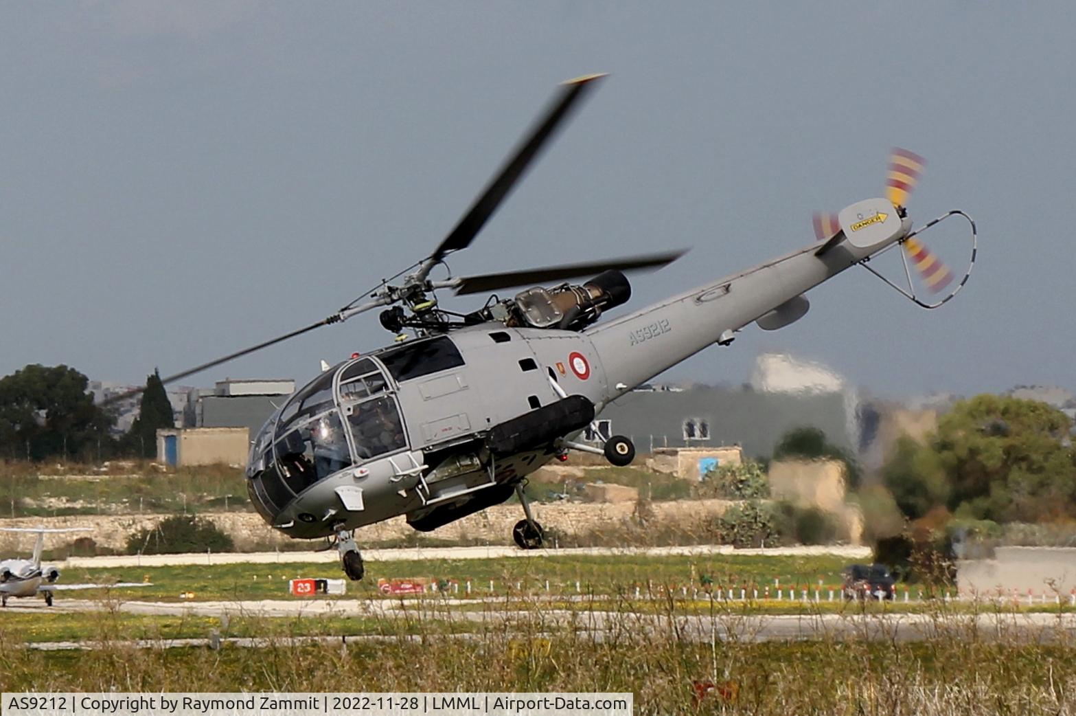 AS9212, Aerospatiale SA-316B Alouette III C/N 2315, Aerospatiale SA-316B Alouette III AS9212 Armed Forces of Malta