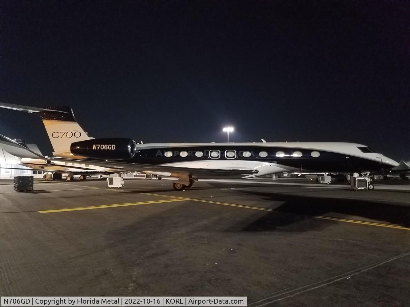 N706GD, 2022 Gulfstream G700 C/N 87006, NBAA 2022