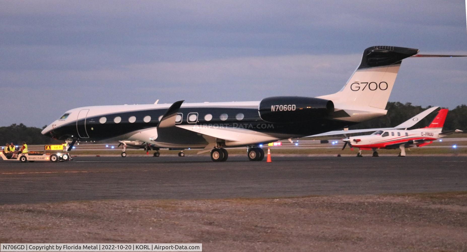 N706GD, 2022 Gulfstream G700 C/N 87006, Gulfstream 700