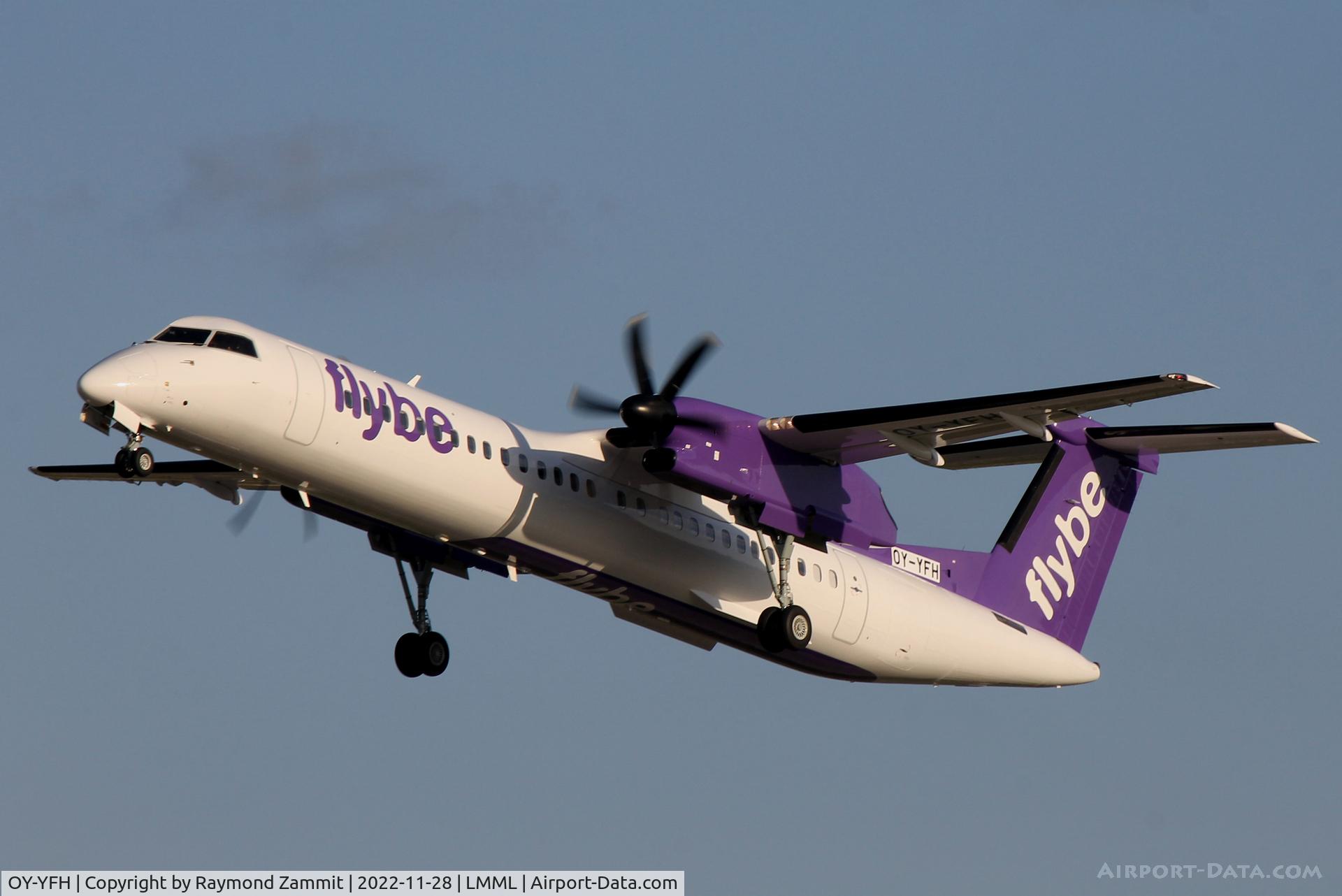 OY-YFH, Bombardier Dash 8-Q-402 C/N 4289, Bombardier DHC-8 OY-YFH FlyBe