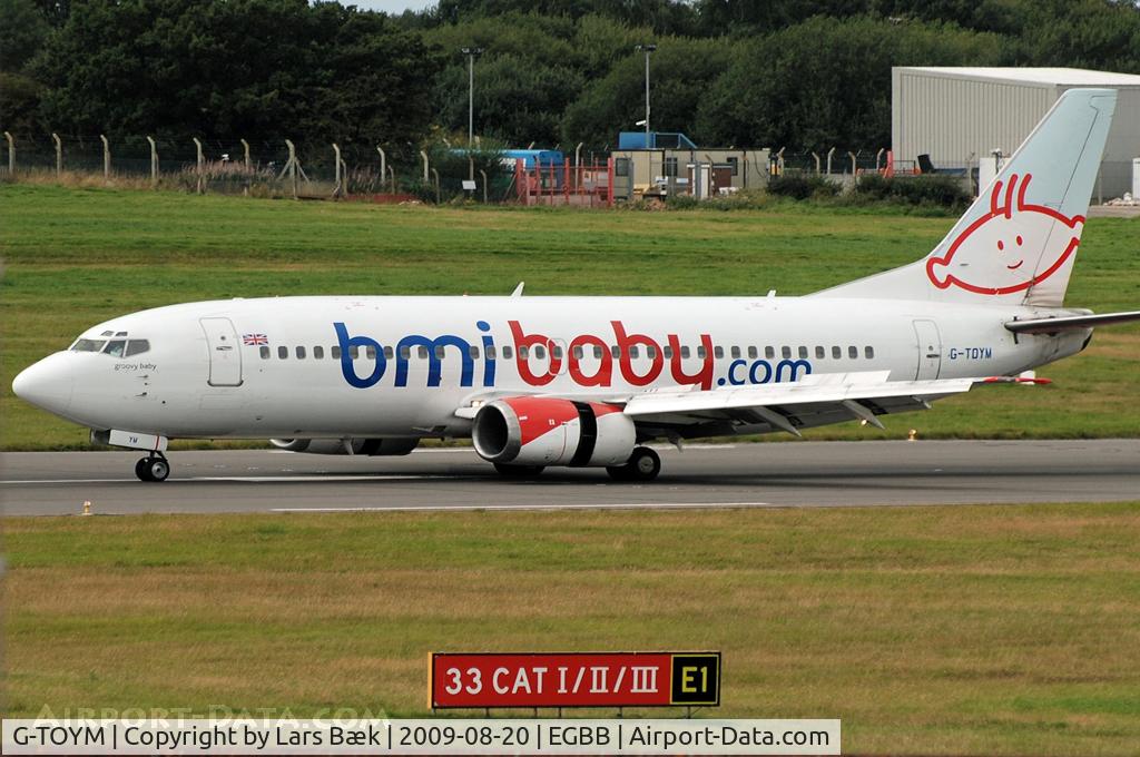G-TOYM, 1998 Boeing 737-36Q C/N 29141, Taxing