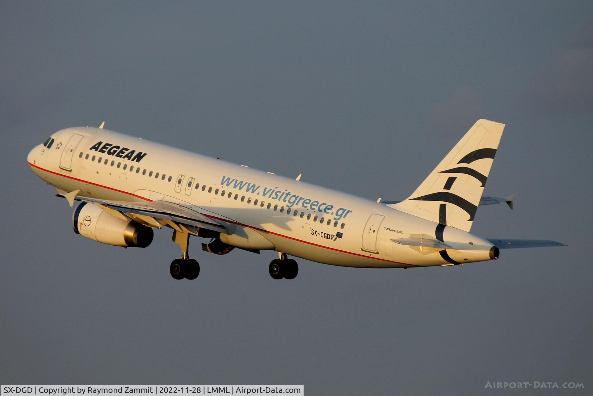 SX-DGD, 2009 Airbus A320-232 C/N 4065, A320 SX-DGD Aegean Airways